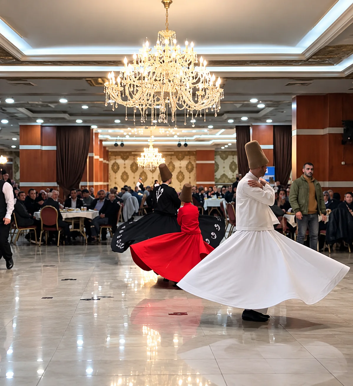 Grup Hazel İlahi Grubu sahne görüntüsü